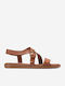 Kami Leather Women's Brown Sandals
