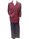 Nikiforos Winter Men's Pyjama Burgundy