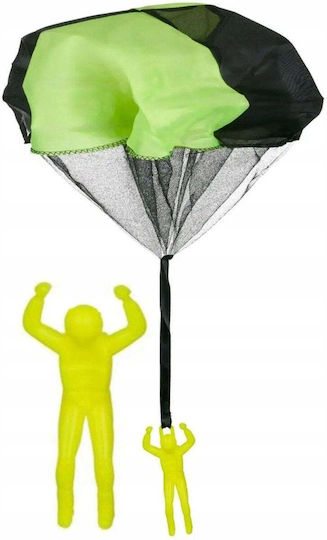 Eddy Toys Fliegende Fallschirmjäger-Figur Spielzeug 50 cm Gelb