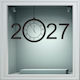 Αυτοκόλλητο Βιτρίνας - 2027 - Άσπρο