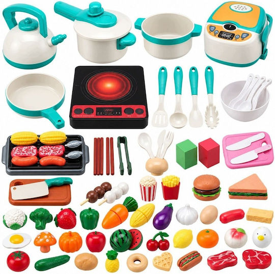 Lean Toys Cooking / Kitchen Playset for Ages 3+ 90 Pieces
