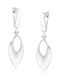 Lysea Dangle Earrings 925 Silver Rhodium Plated 32 Mm Dangle Motif