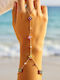 Lysea Women's Chain Bracelet in Gold-Plated Steel