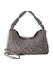 Grey Women's Shoulder Bag