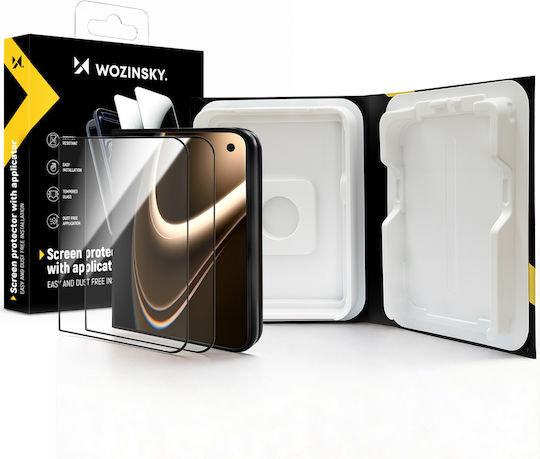 Wozinsky Easyfit Прозрачно Закалено Стъкло iPhone Duo 2 Броя 5907769395772
