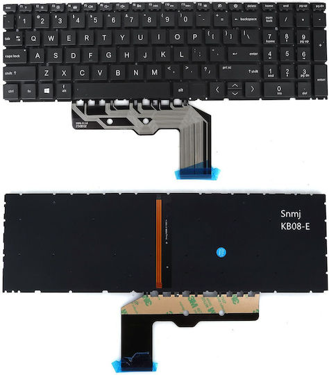 Hp Envy 17-cg10101nr Backlit Laptop Keyboard