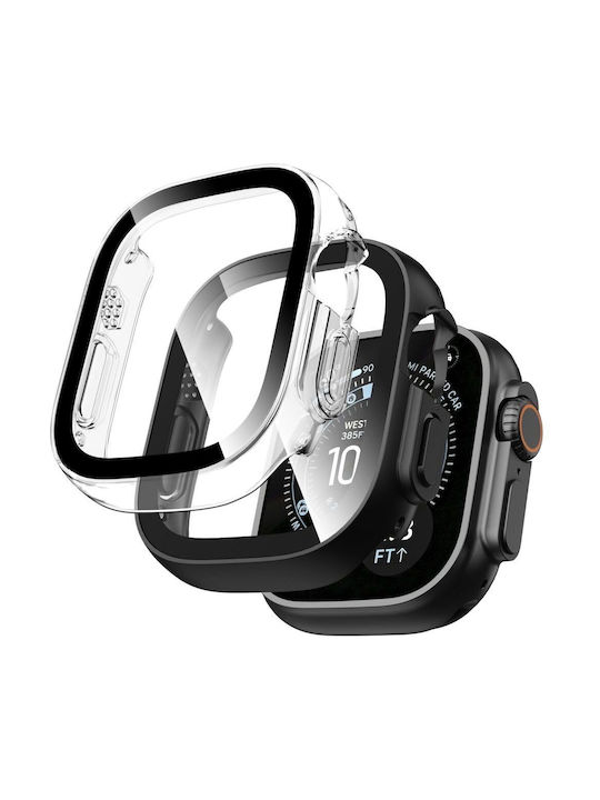 Tech-protect Defense 2-pack Apple Watch Ultra 1 2 3 4 49 Mm Black & Clear 5906302399062