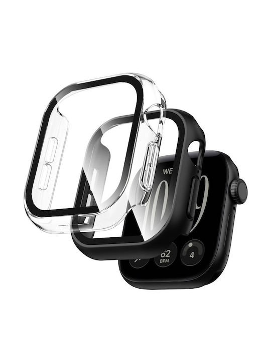 Tech-protect Defense 2-pack Apple Watch 12 42 Mm Black & Clear 5906302399048 Tech-protect Defense 2-pack Apple Watch 12 42 Mm Black & Clear 5906302399048