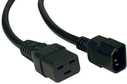 Eaton IEC IEC C14 / IEC C19 - IEC C14 / IEC C19 Кабел 2 м Черен