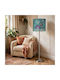 Oxygen Green Vitr Floor Lamp with E27 Bulb Holder Green