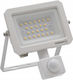 Osram Wasserdichter LED Flutlichter 20W Natürliches Weiß 4000K mit Bewegungssensor IP65