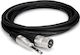 Hosa Мъжки XLR кабел – сребрист, 3,05 м
