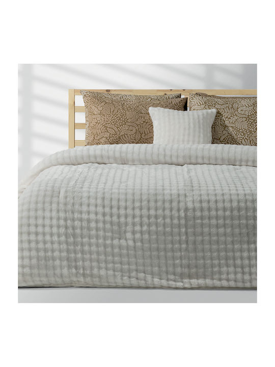Lino Home Single Sherpa Comforter 160x220cm Kva...