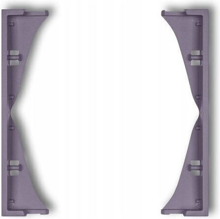 Karlik 2-Position Switch Frame in Purple 50MRP-2