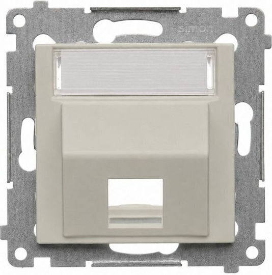 Kontakt-Simon Network-Phone Socket Front Plate DKP1S.01/42
