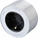 Schneider Electric Single Power Socket Silver
