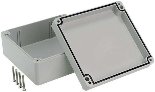 Elektro Plast Outdoor Electrical Junction Box, Waterproof IP67, Grey