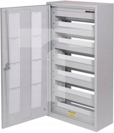 Karwasz Wall-Mounted Electrical Distribution Board, 6 Rows, 25 Modules W550xH1050xD250mm