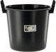 Vorel Plastic Bucket, 40 L Capacity, Black
