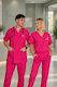 Dr. Scrub Unisex Ιατρική Μπλούζα Φούξια