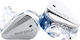 In-Ear Headphones In Ear with Hybrid Drivers and 3.5mm Silver 1390168