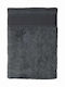 Domoletti Πετσέτα Σώματος Sandal 70x140εκ. Grey Βάρους 550gr/m²