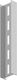 BAKS Grey Plastic Cable Channel