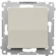Schneider Electric Waterproof Recessed One-Way Wall Switch with Frame