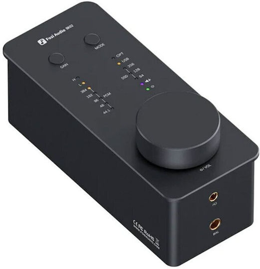 Fosi Audio Tragbarer Analog Bluetooth Kopfhörerverstärker mit DAC