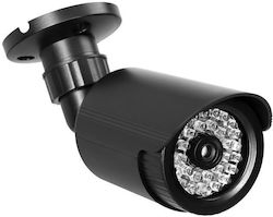 CCTV-Überwachungskamera-Attrappe mit LED, zur Wandmontage, Stromversorgung mit 2 × AA-Batterien, Schwarz, CD-8/B Virone CCTV-Überwachungskamera-Attrappe mit LED, zur Wandmontage, Stromversorgung mit 2 × AA-Batterien, Schwarz, CD-8/B Virone