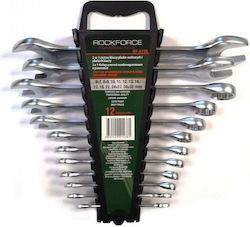 Rockforce Σετ Γερμανικών Γερμανοπολύγωνων Κλειδιών 12 Τεμ