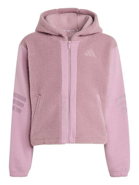 adidas Детска Розова Жилетка