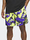 3-Stripes Sports Men's Shorts Regular Fit Solar Lemon / Solar Purple