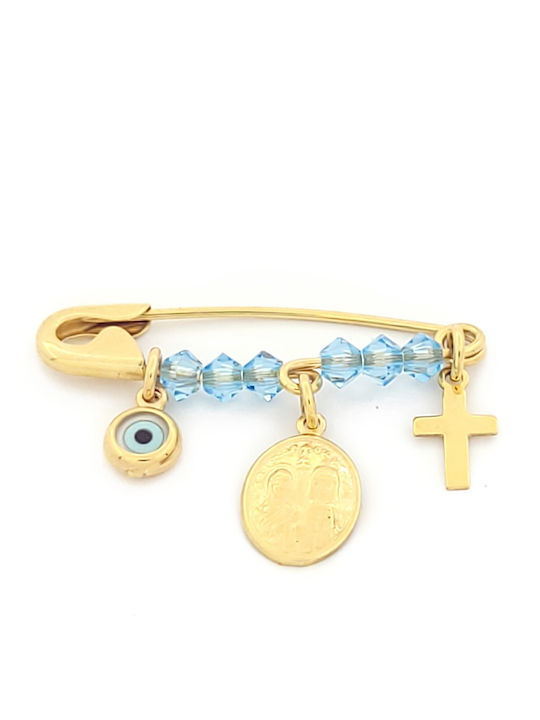 Kinder Sicherheitsnadel-Anhänger aus 9K Gold Kinder Sicherheitsnadel-Anhänger aus 9K Gold