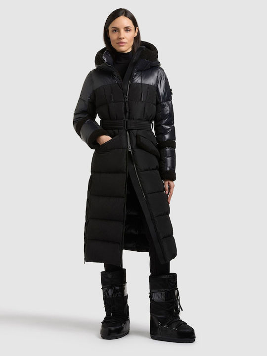 Damen-Winterjacke Schwarz
