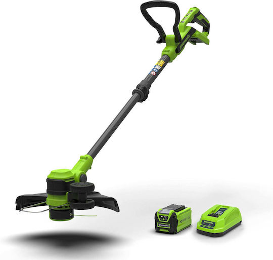 Greenworks 40V Battery-Powered Shoulder / Hand Brush Cutter 3.54kg with 1 2Ah Battery