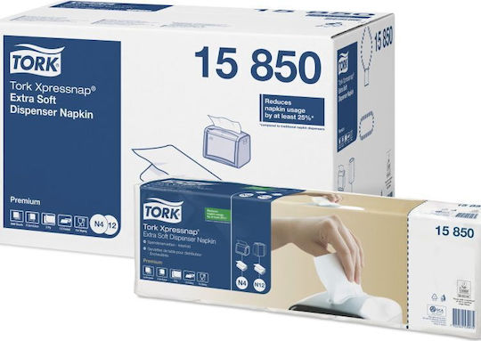 Tork Premium-Spenderservietten 2-lagig Weiß