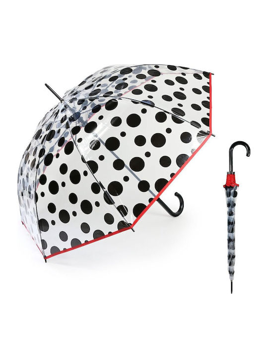 Umbrelă de Ploaie Automată cu Baston Neagră