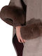 Women's Beige Faux Fur Neck Warmer