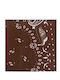 Women's Brown Neck Warmer Scarf