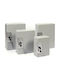 Argo Metal Wall-Mounted Key Cabinet with 22 Hooks and Lock 20x15x7.8cm