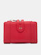 Large Red Women's Wallet