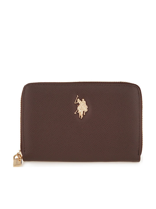 U.S. Polo Assn. Γυναικείο Πορτοφόλι Καφέ
