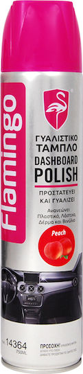 Flamingo Spray Pentru Lustruirea Bordului 750 ml Piersică 14364