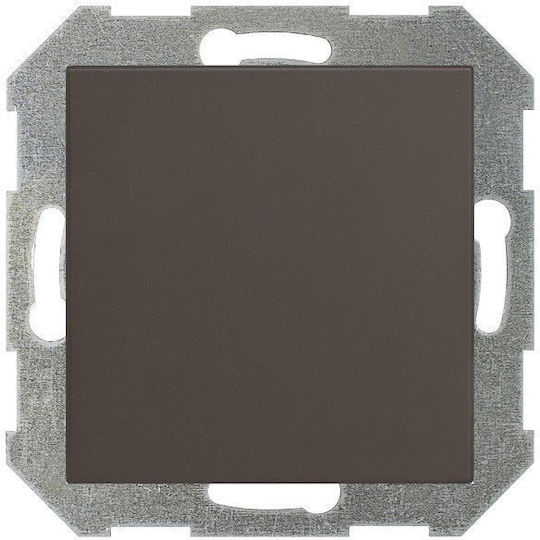 Liregus Waterproof Wall-Mounted Wall Switch Without Frame White