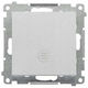 Kontakt-Simon Recessed Single-Way Wall Switch Without Frame