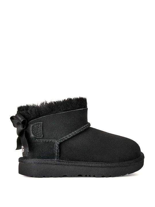 Bailey Suede Ghete Negre pentru Copii