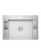 Deante Ένθετος Νεροχύτης Inox Brushed Μ76xΠ52cm Γκρι 5908212062760