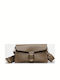 Brown Leather Women's Shoulder Bag