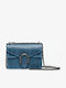 Leather Women's Shoulder Bag Suede Grey
